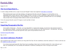 Tablet Screenshot of blog.patrickfiller.com